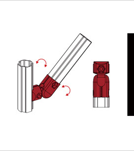 精益管萬向內漲連接件安裝示意圖